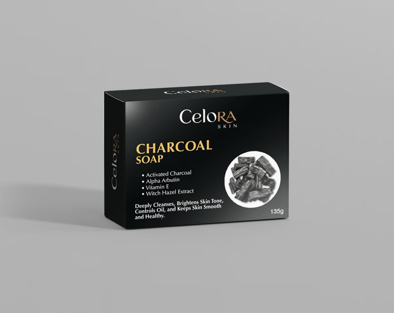 CELORA SKIN - CHARCOAL SOAP