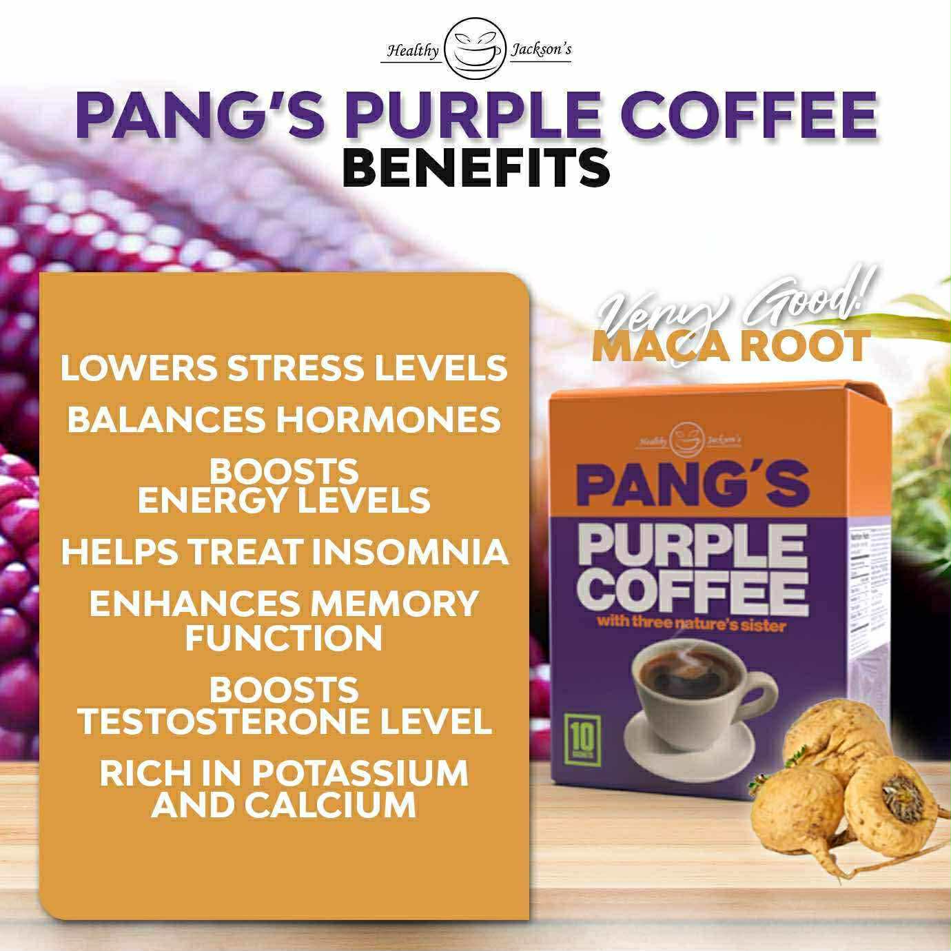 PANG'S PURPLE COFFEE - MACA ROOT