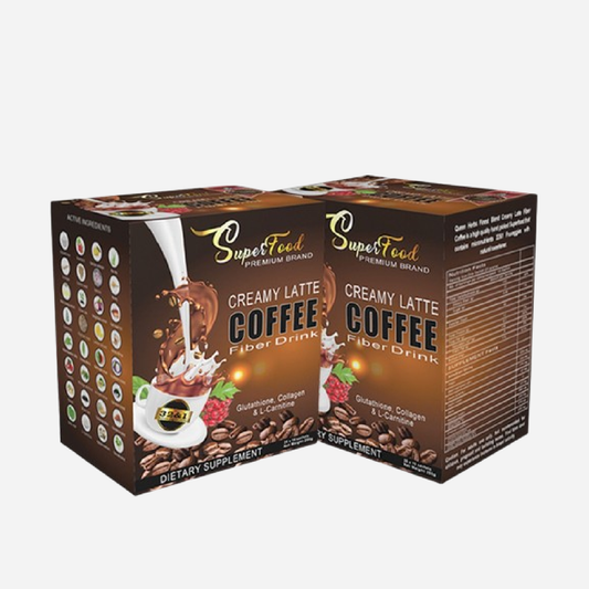 Creamy Latte Coffee Fiber Drink