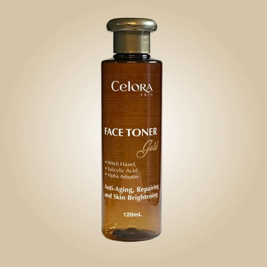 CELORA SKIN - FACE TONER(GOLD)