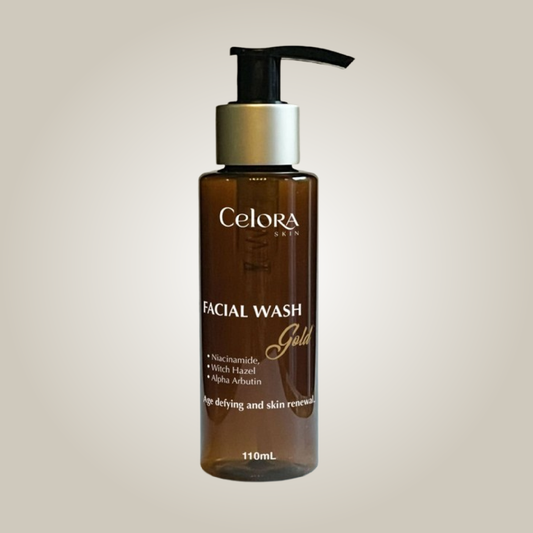 CELORA SKIN - FACE WASH (GOLD)