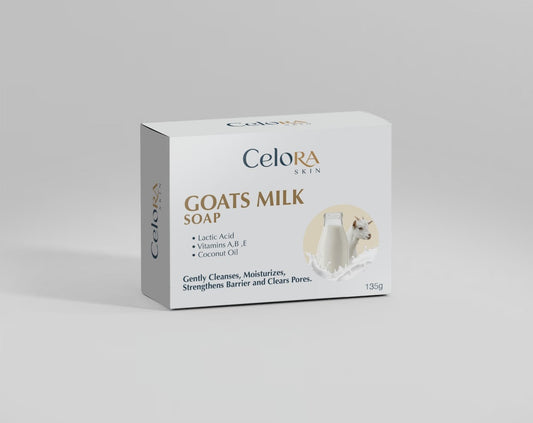CELORA SKIN - GOAT'S MILK SOAP