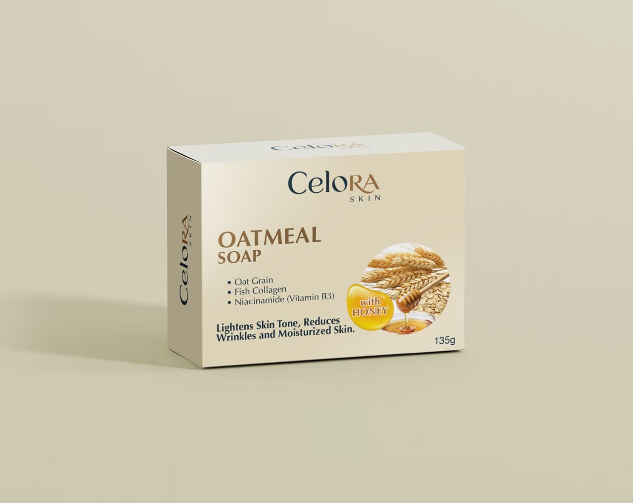 CELORA SKIN - OATMEAL SOAP