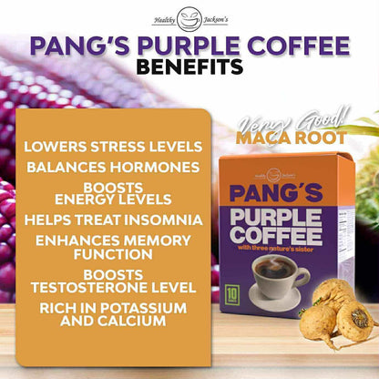 PANG'S PURPLE COFFEE - MACA ROOT